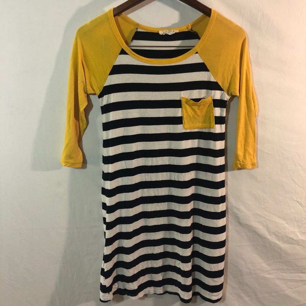 22nd By Binee Striped Boutique Top